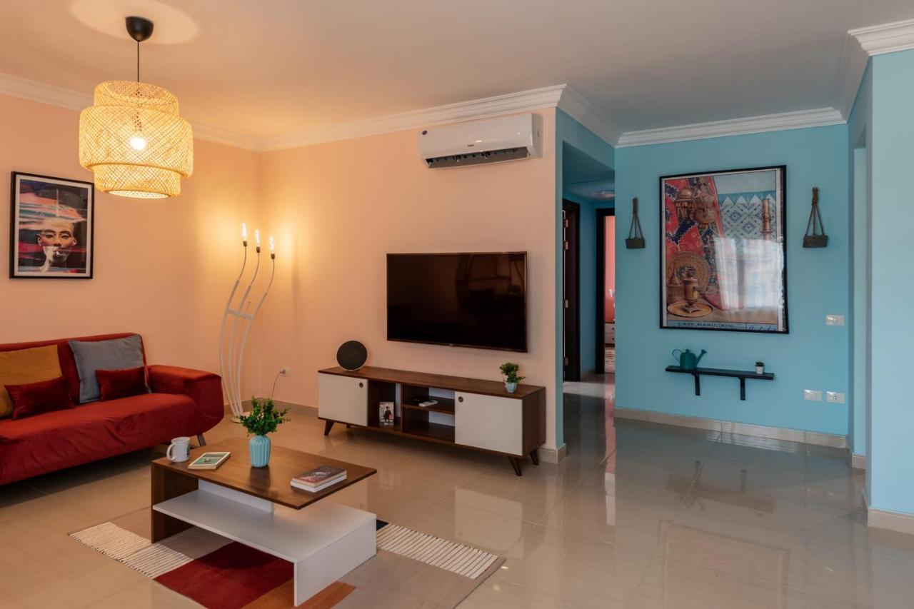 The 2Bdr Compelling Condo 5 Min To Cai Airport Cairo Exterior photo