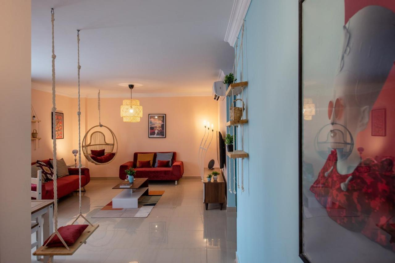 The 2Bdr Compelling Condo 5 Min To Cai Airport Cairo Exterior photo